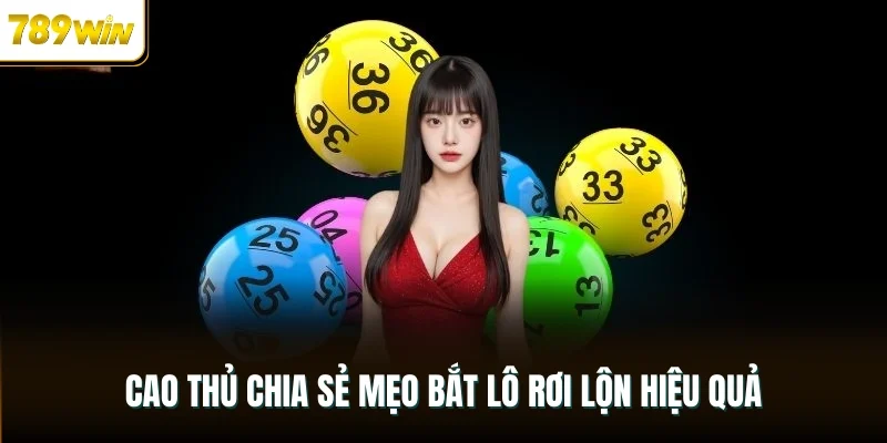 Cao thủ chia sẻ mẹo bắt lô rơi lộn hiệu quả