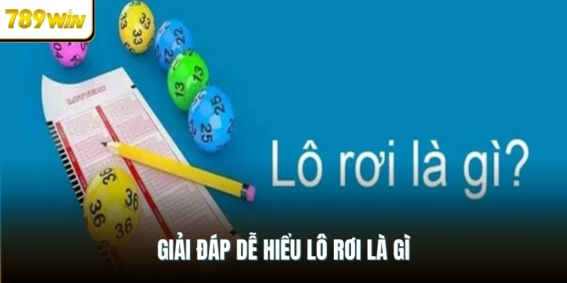 Giải đáp dễ hiểu lô rơi là gì